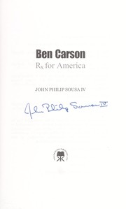 Cover of: Ben Carson by Sousa, John Philip IV