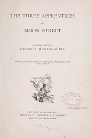 Cover of: The three apprentices of Moon street