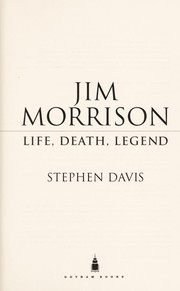 Cover of: Jim Morrison : life, death, legend