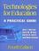 Cover of: Technologies for Education
