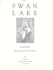 Cover of: Swan Lake by Mark Helprin