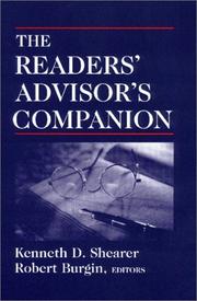 The readers' advisor's companion by Kenneth D. Shearer, Robert Burgin