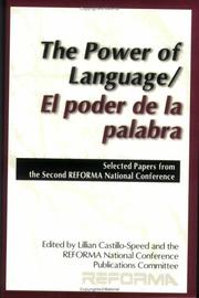 Cover of: The power of language =: El poder de la palabra : selected papers from the Second REFORMA National Conference