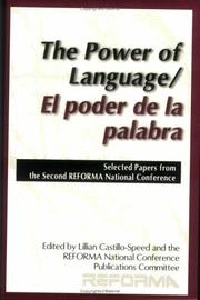 Cover of: The Power of Language/El poder de la palabra: Selected Papers from the Second REFORMA National Conference