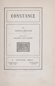 Cover of: Constance