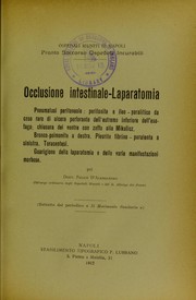 Occlusione intestinale-laparatomia by Felice d' Alessandro