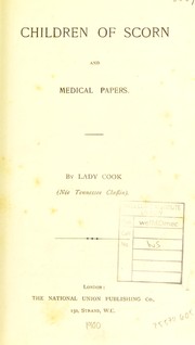 Cover of: Children of scorn and medical papers