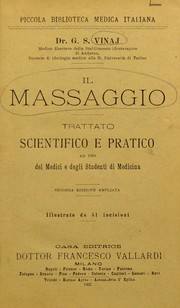 Cover of: Il massaggio by Giuseppe Scipione Vinaj