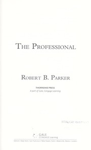 The professional by Robert B. Parker