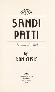 Cover of: Sandi Patti: the voice of gospel