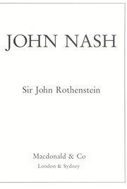 John Nash by Sir John Rothenstein