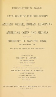 Cover of: Executor's sale by Henry Chapman