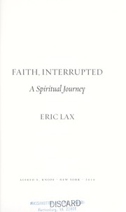 Cover of: Faith, interrupted: a spiritual journey