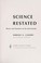 Cover of: Science restated