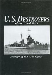 Cover of: U.S. destroyers of the world wars.