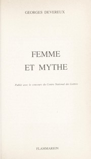 Cover of: Femme et mythe