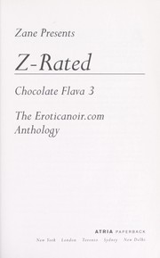 Cover of: Z rated by Zane