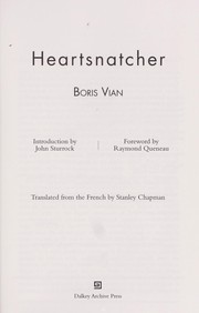 Cover of: Heartsnatcher by Boris Vian, Boris Vian