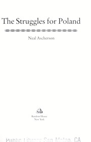 Cover of: The struggles for Poland | Neal Ascherson