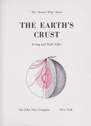 Cover of: The earth's crust