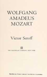Cover of: Wolfgang Amadeus Mozart