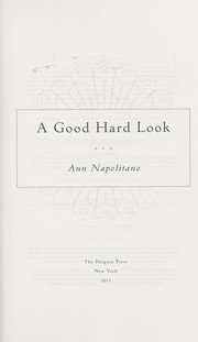 Cover of: A good hard look: a novel