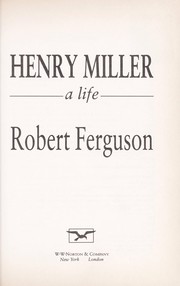 Cover of: Henry Miller : a life by 