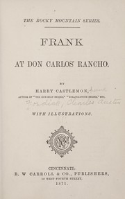 Cover of: Frank at Don Carlos' rancho