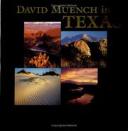 Cover of: David Muench in Texas: the photography of David Muench.