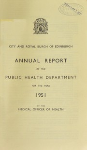 Cover of: [Report 1951]