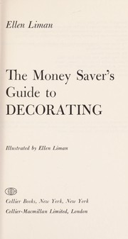 Cover of: The money saver's guide to decorating.