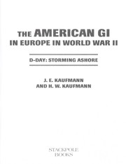 Cover of: The American GI in Europe in World War II: the march to D-Day