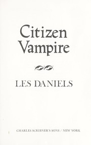Cover of: Citizen Vampire