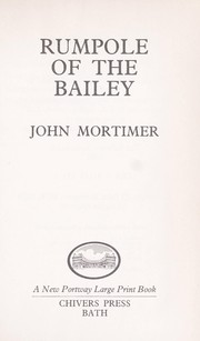 Cover of: Rumpole of the Bailey