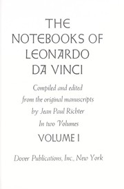 Cover of: The notebooks of Leonardo Da Vinci by Leonardo da Vinci