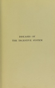 Cover of: Diseases of the digestive system