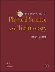 Cover of: Encyclopedia of Physical Science and Technology, 3rd Edition, 18 volume set by Robert A. Meyers