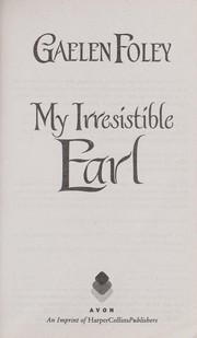 Cover of: My Irresistable Earl