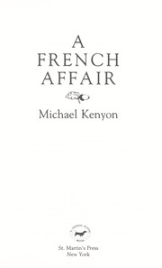 Cover of: A French affair