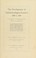 Cover of: The development of ophthalmology in America, 1800 to 1870