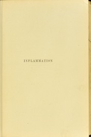 Cover of: Inflammation: an introduction to the study of pathology