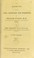 Cover of: An account of the life, lectures and writings of William Cullen, M.D.