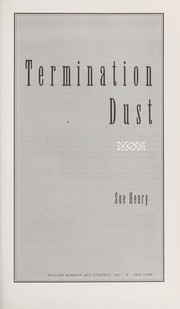 Termination dust by Henry, Sue