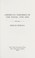 Cover of: American theories of the novel, 1793-1903