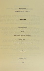 Cover of: [Report 1960]