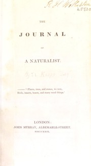 Cover of: The journal of a naturalist | J. L. Knapp