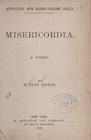 Cover of: Misericordia: A story