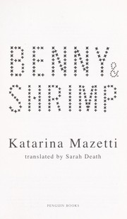 Cover of: Benny and Shrimp by Katarina Mazetti