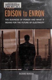 Cover of: From Edison to Enron by Richard Munson.