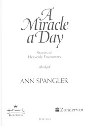 Cover of: A miracle a day : stories of heavenly encounters by 